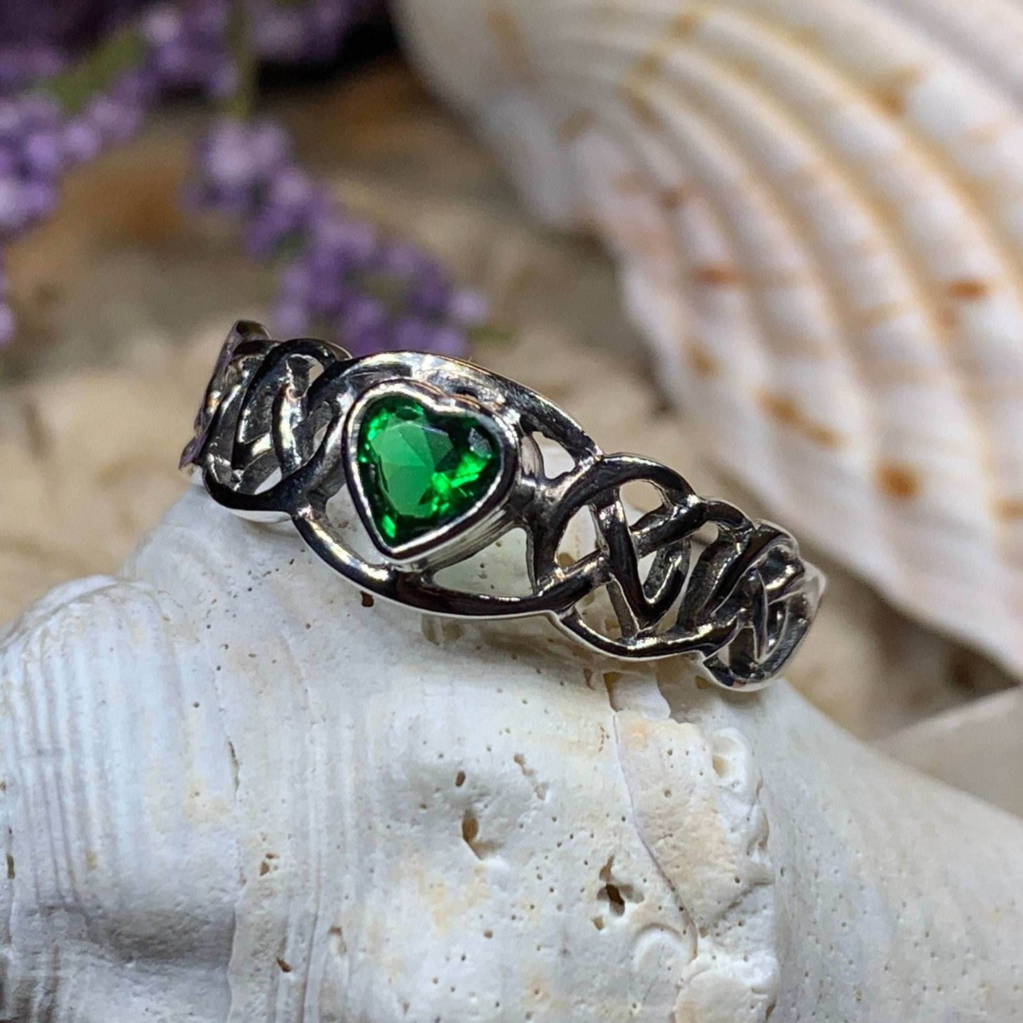 Amore Celtic Heart Ring - 4