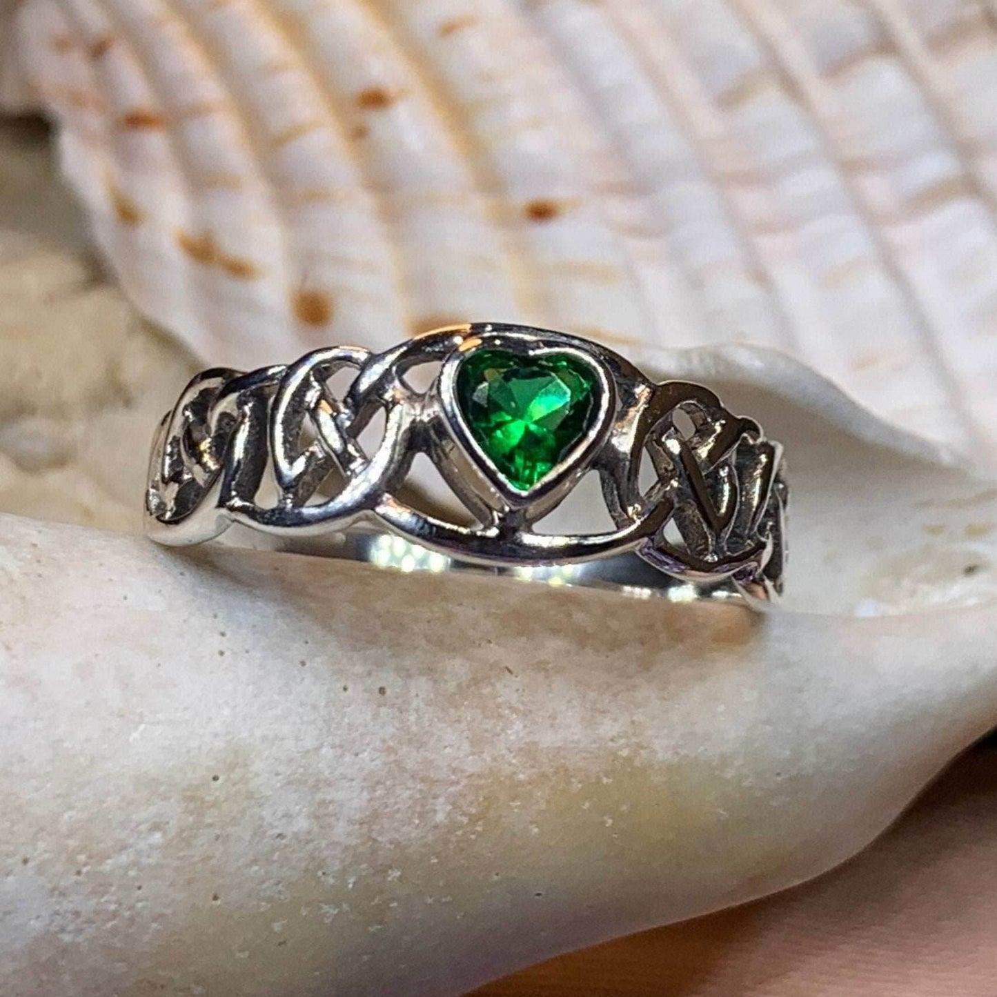 Amore Celtic Heart Ring - 4