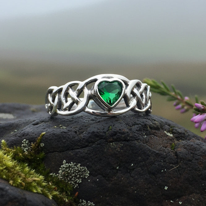 Amore Celtic Heart Ring