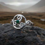 Amrita Celtic Spiral Ring