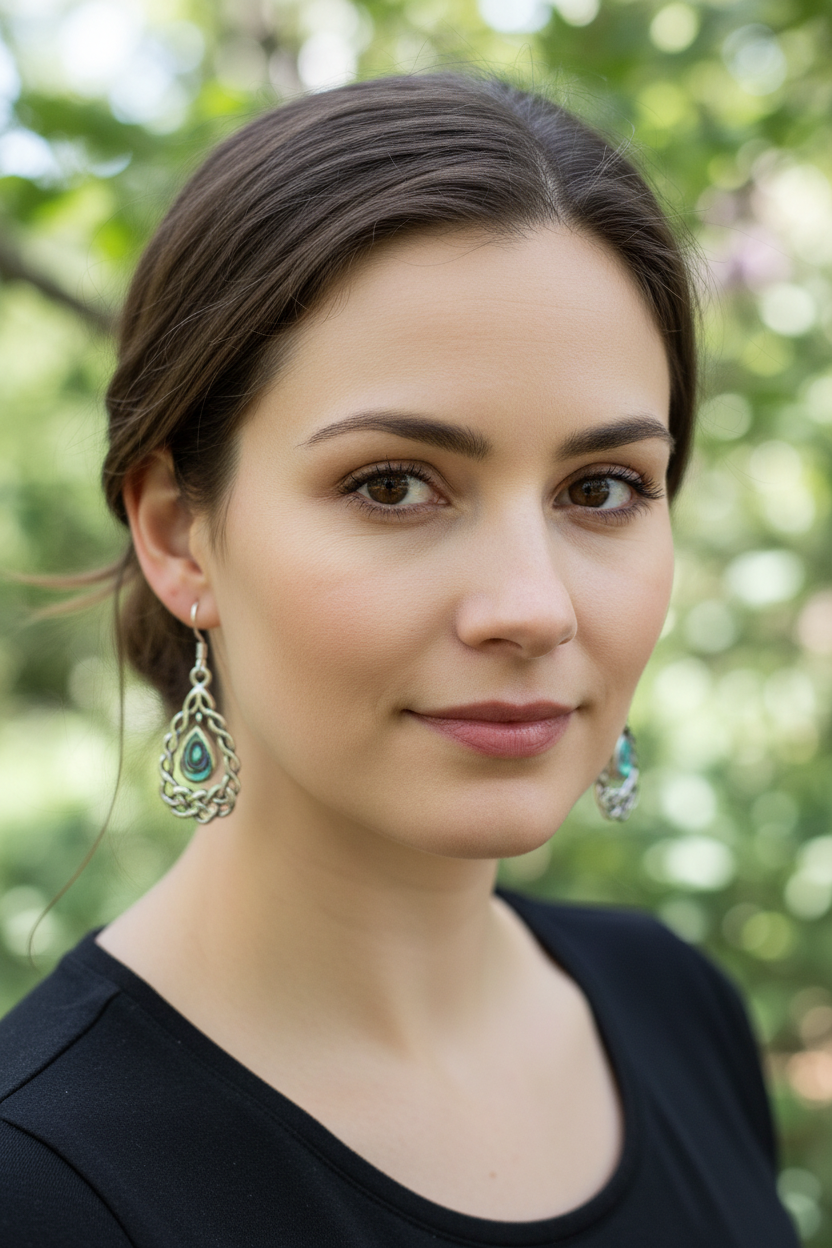 Lucretia Celtic Knot Earrings