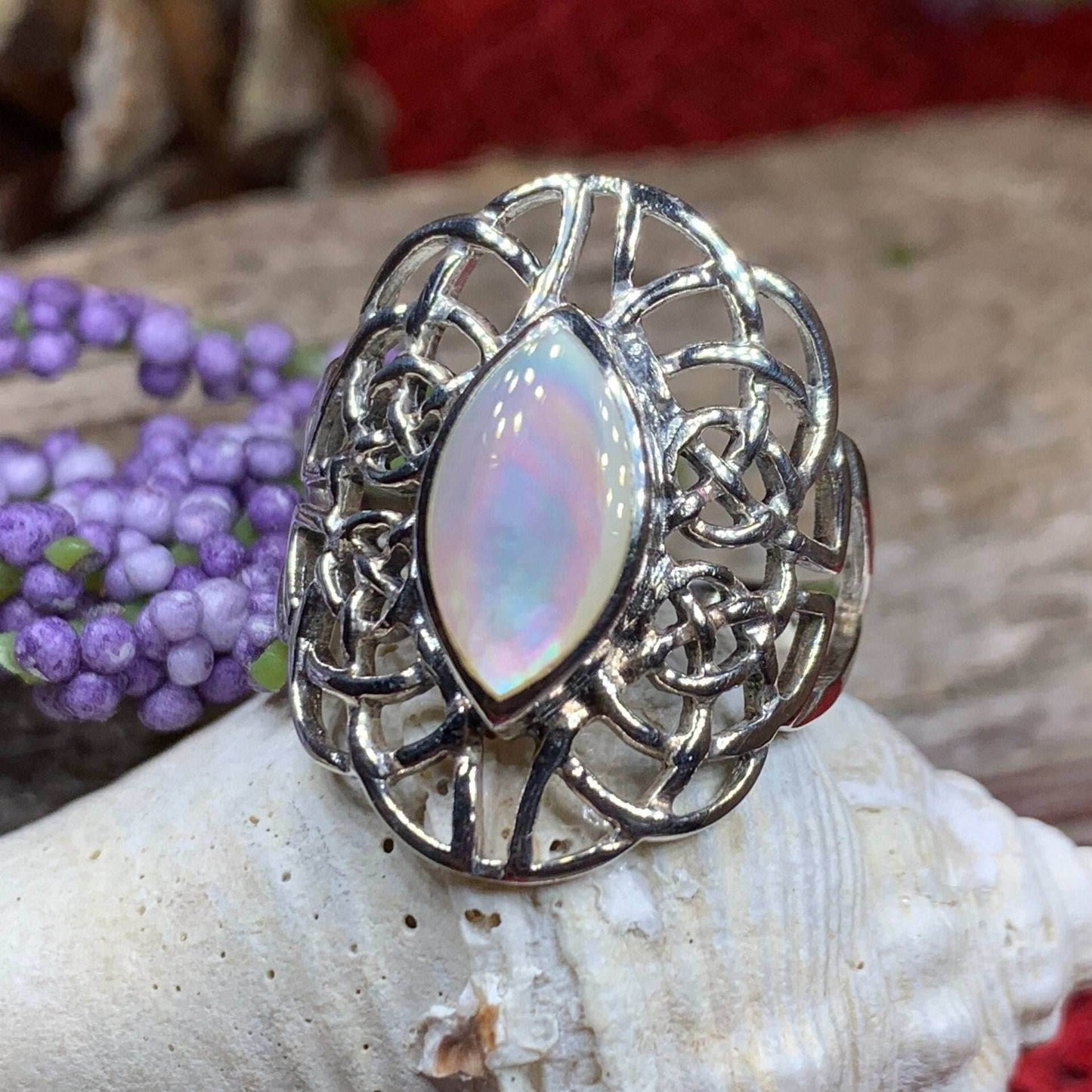 Nireena Celtic Knot Ring - 6