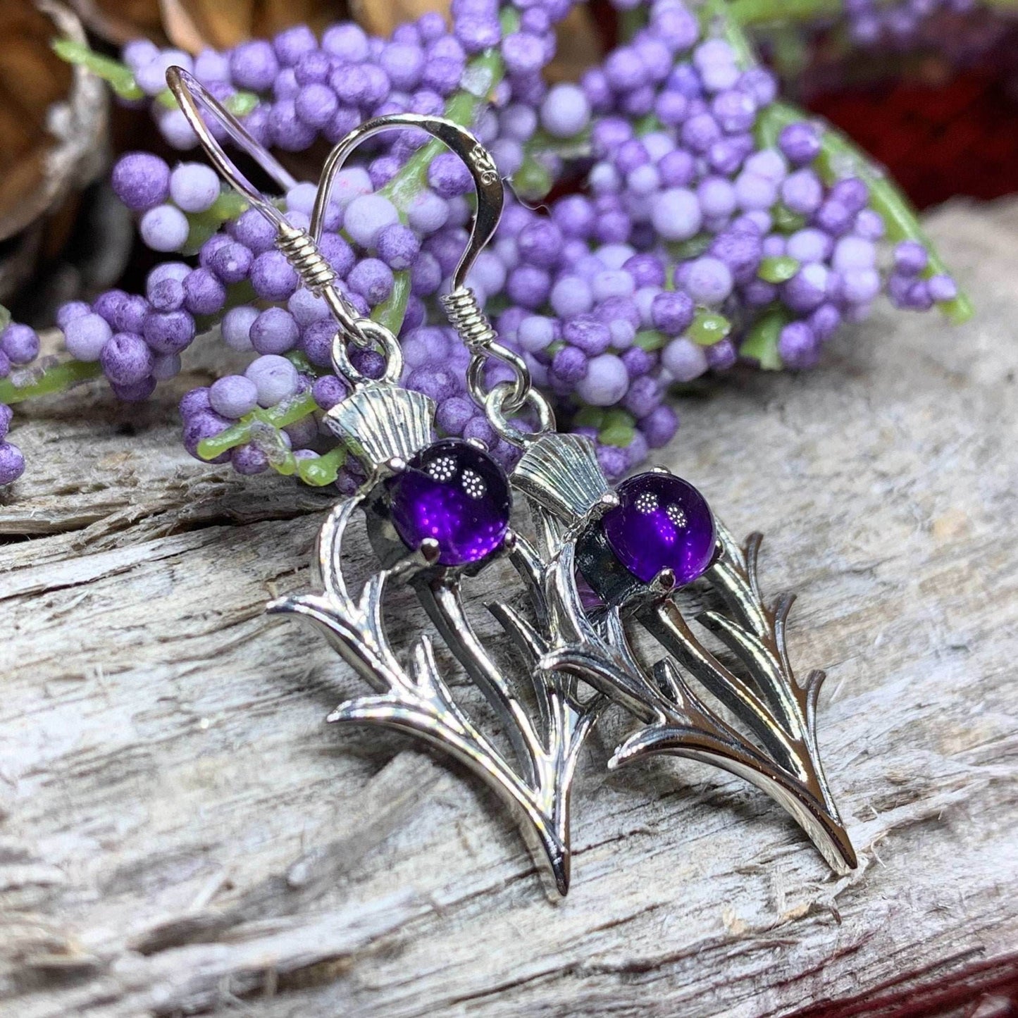 Raeburn Thistle Earrings - 