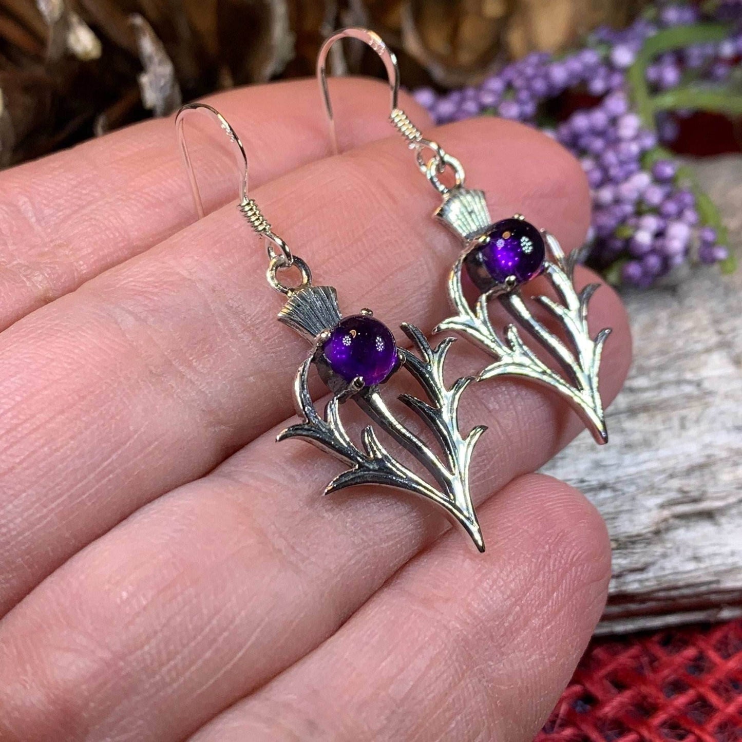 Raeburn Thistle Earrings - 