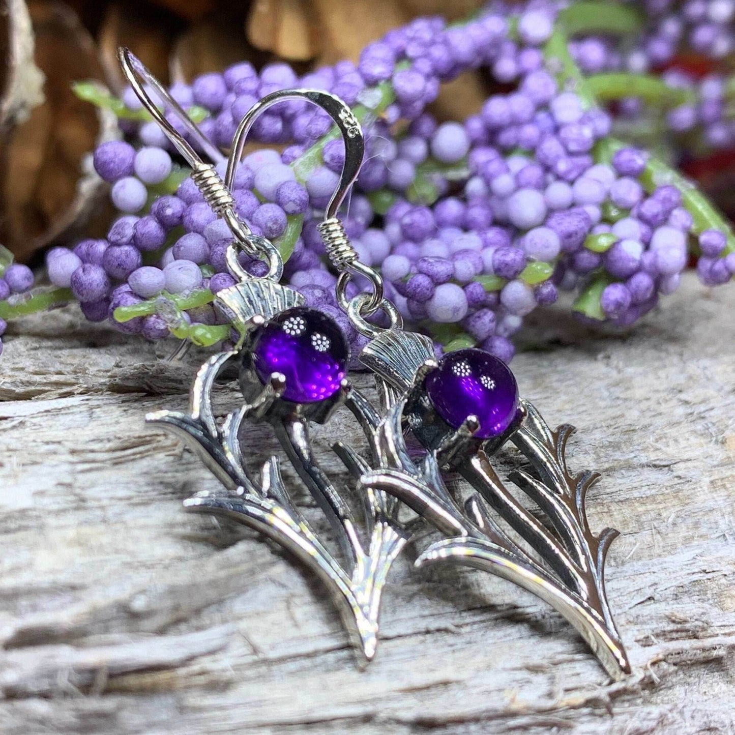 Raeburn Thistle Earrings - 