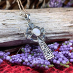 Tinturn Celtic Cross Necklace - 18