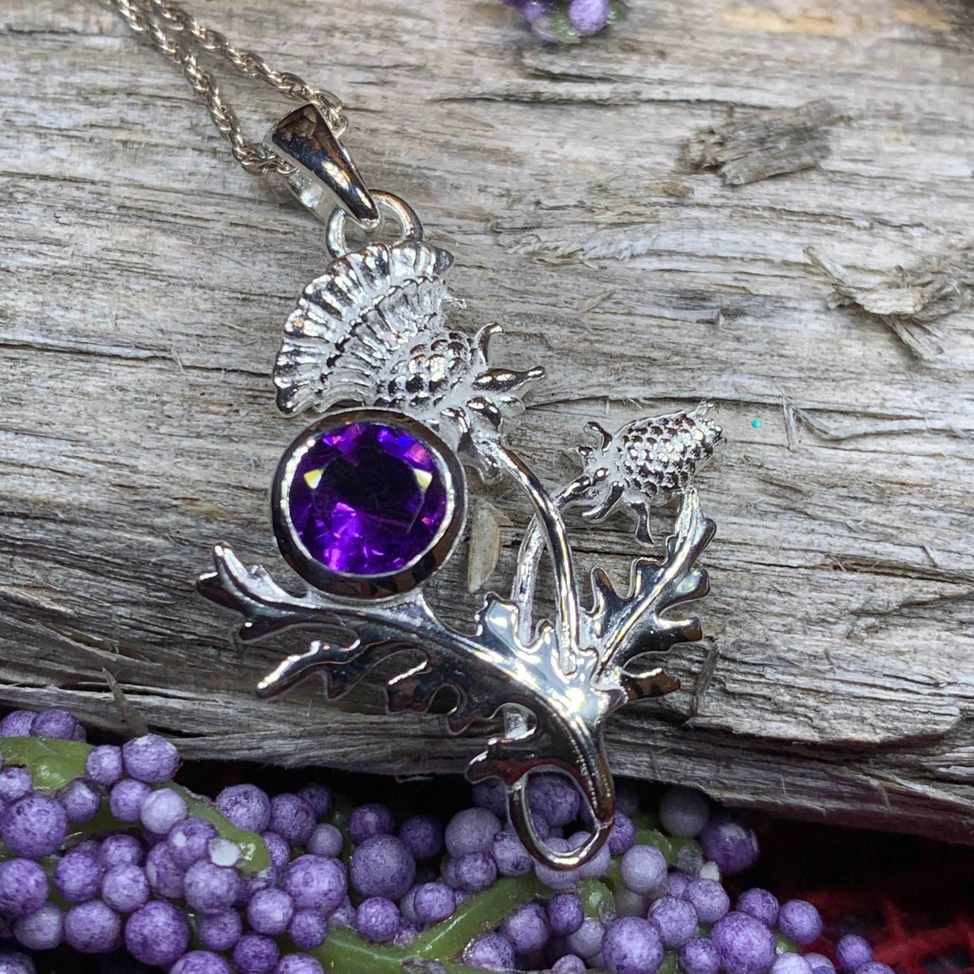 Cairn Ross Thistle Necklace - 18