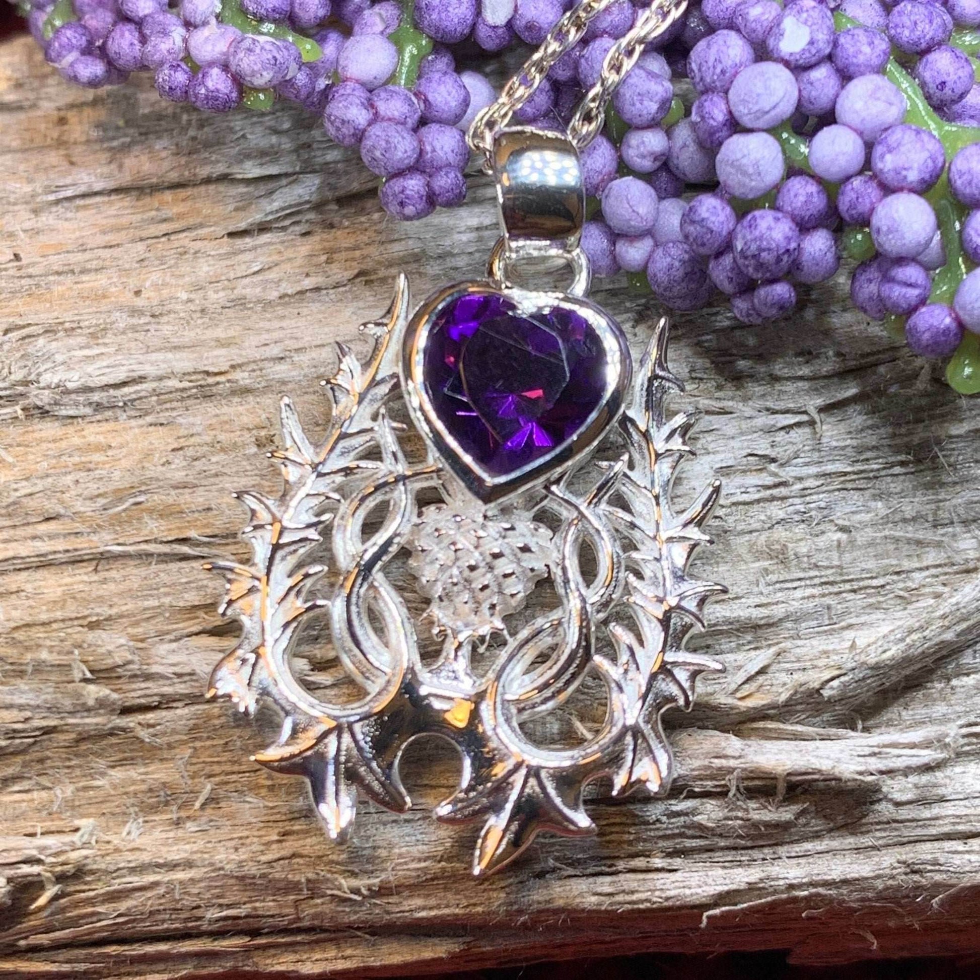 Cairn Atholl Thistle Necklace - 18