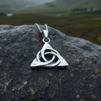 Elaine Trinity Knot Necklace