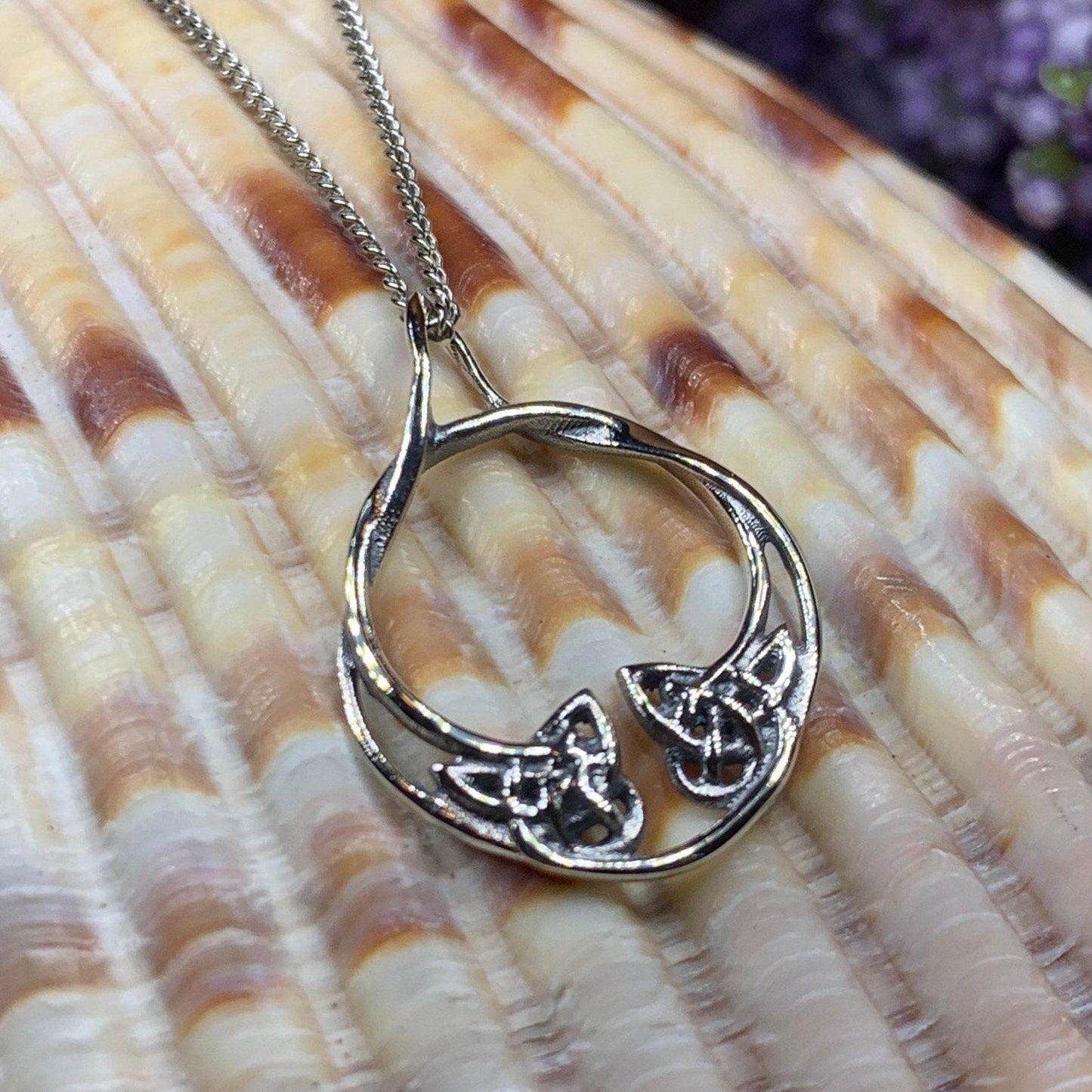 Kathleen Celtic Knot Necklace - 18