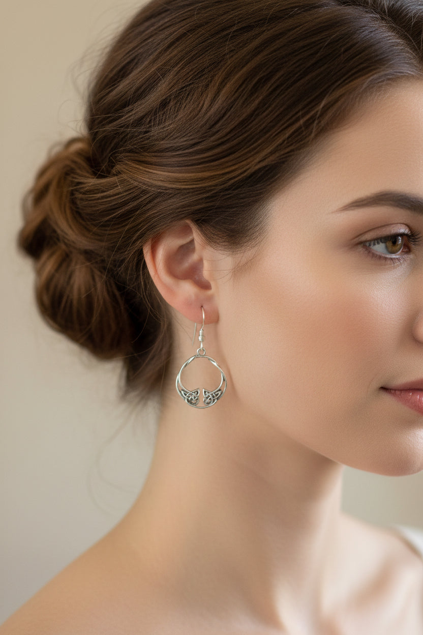 Venetia Celtic Knot Earrings