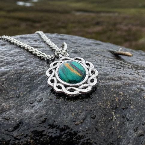 Margie Celtic Heathergems Necklace