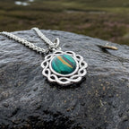 Margie Celtic Heathergems Necklace