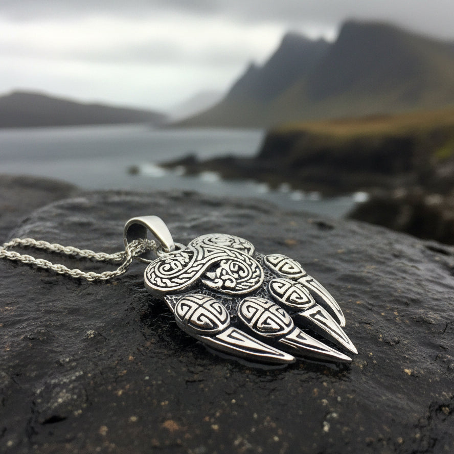 Mathan Celtic Bear Claw Necklace