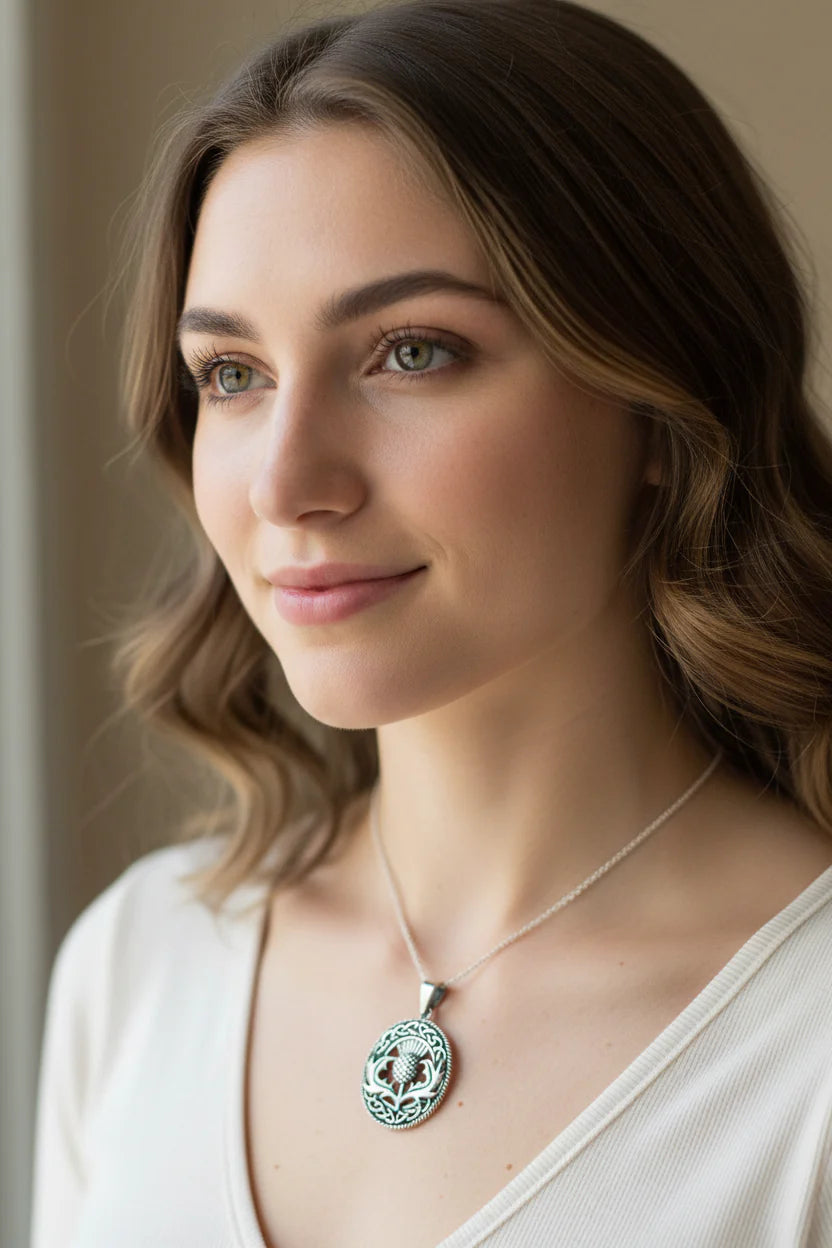 Ainsley Thistle Necklace
