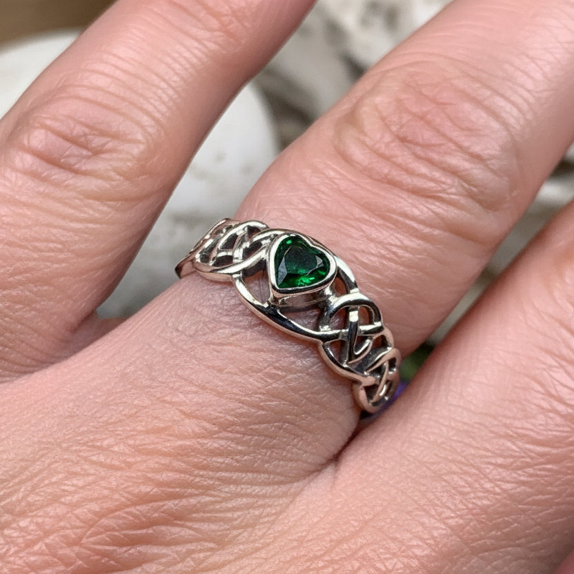 Amore Celtic Heart Ring