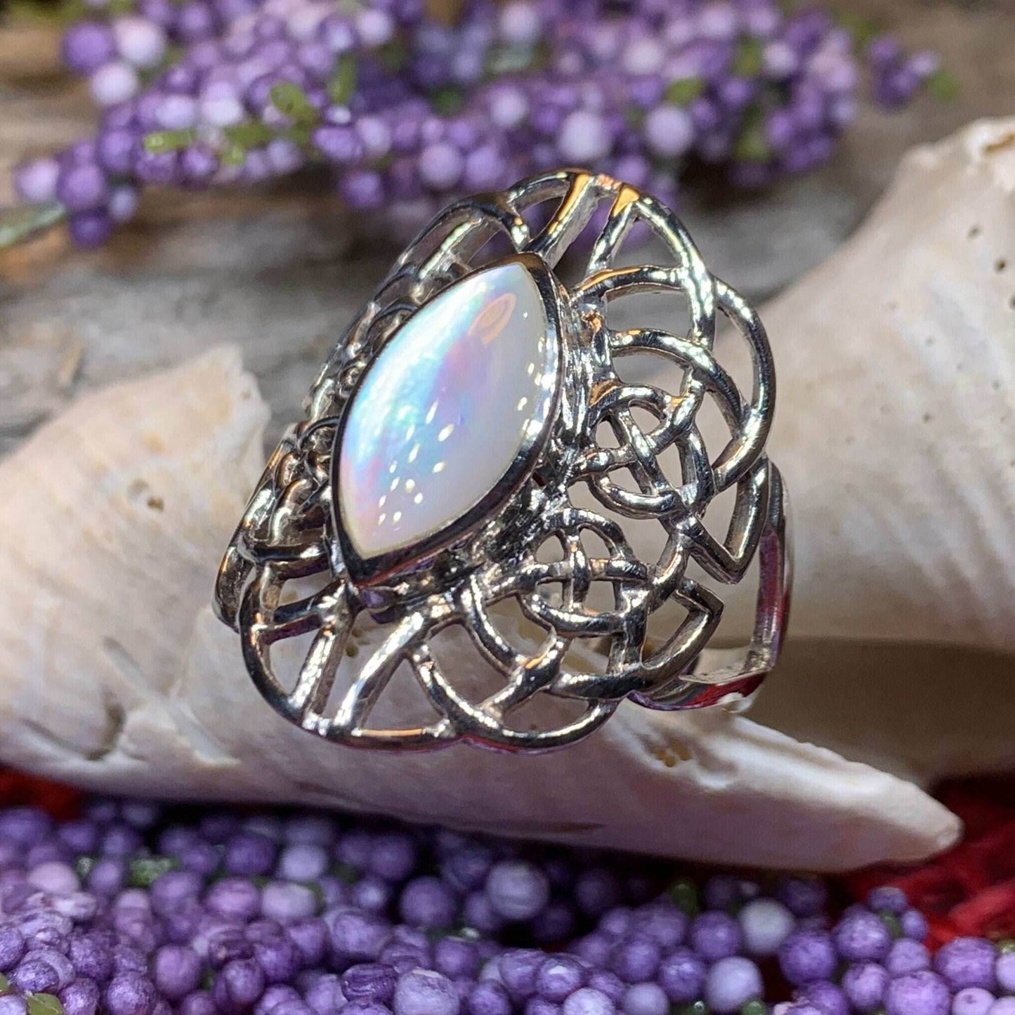 Nireena Celtic Knot Ring - 6