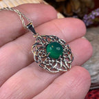 Elvenfire Celtic Knot Necklace - 18
