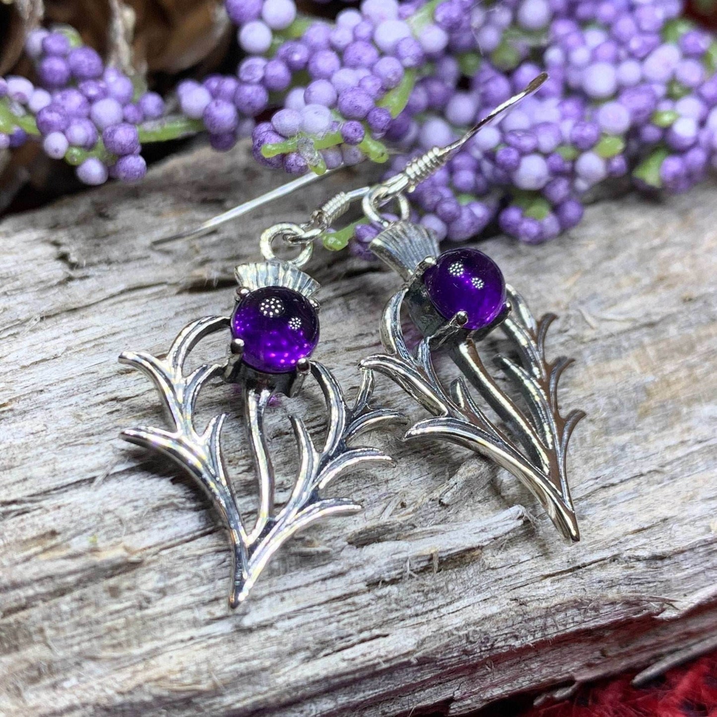 Raeburn Thistle Earrings - 