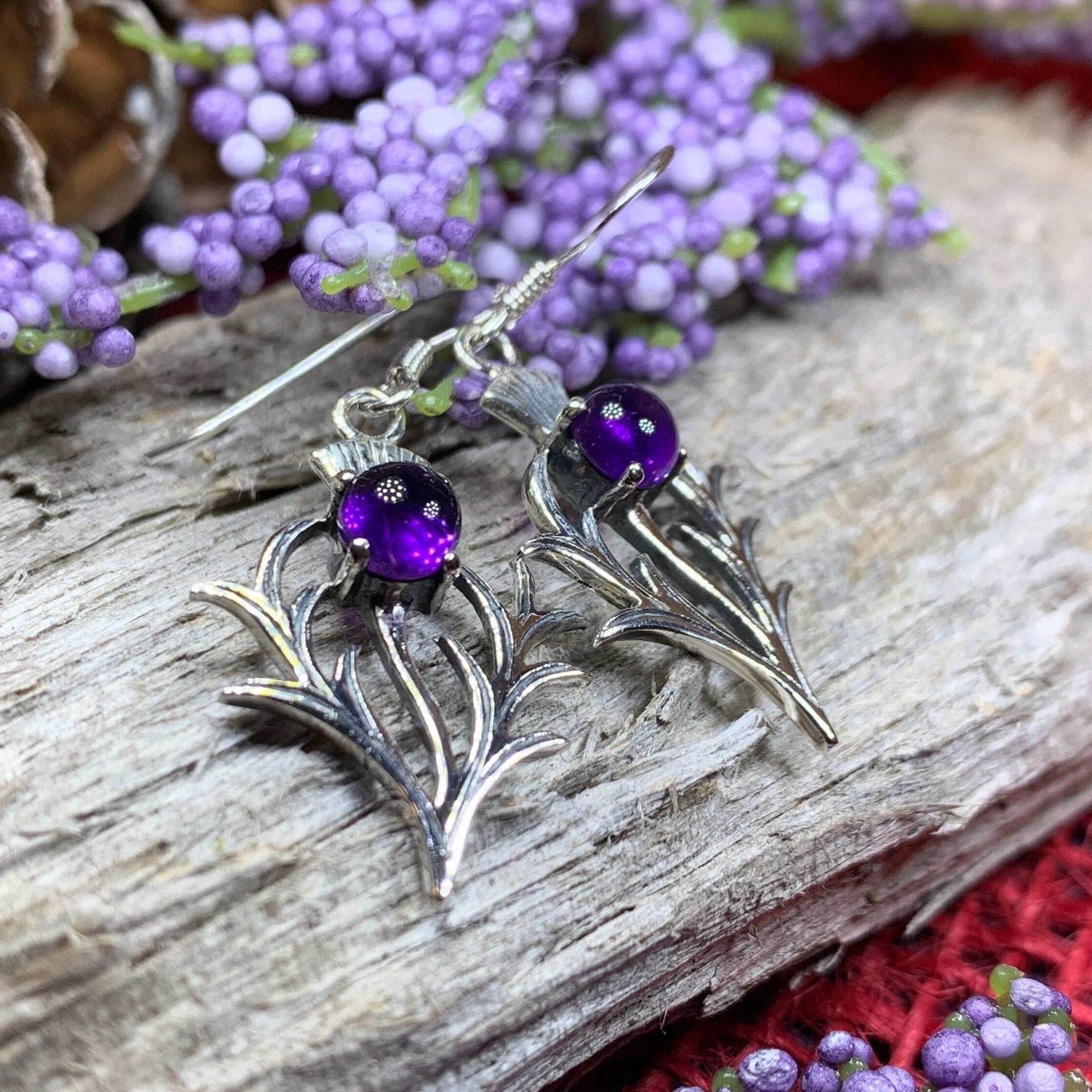 Raeburn Thistle Earrings - 