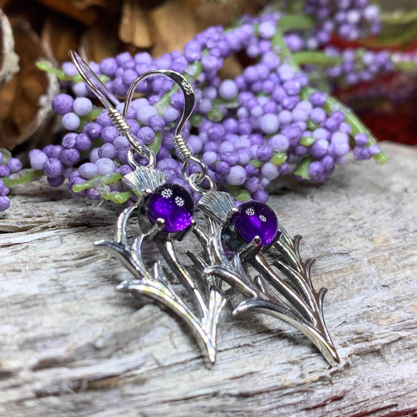 Raeburn Thistle Earrings - 