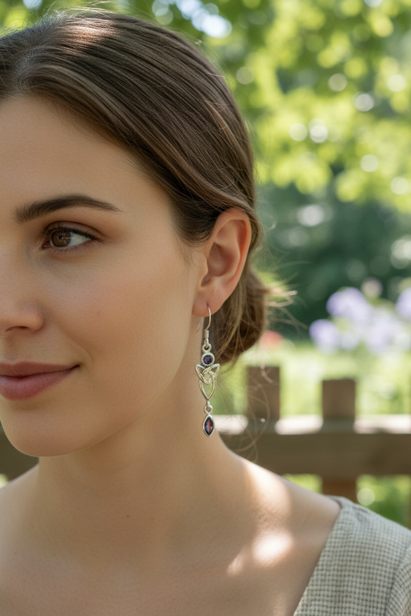 Holyrood Celtic Knot Earrings