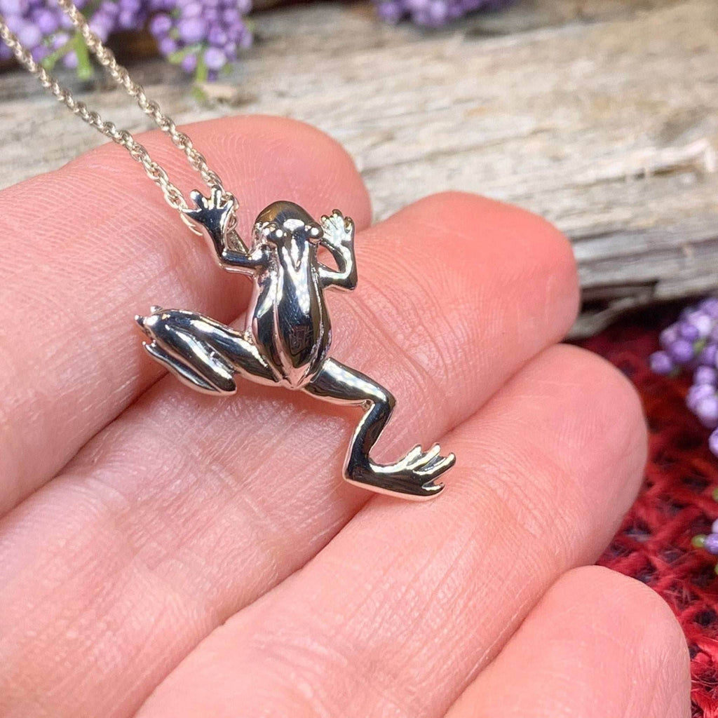 Jumping Frog Necklace - 18