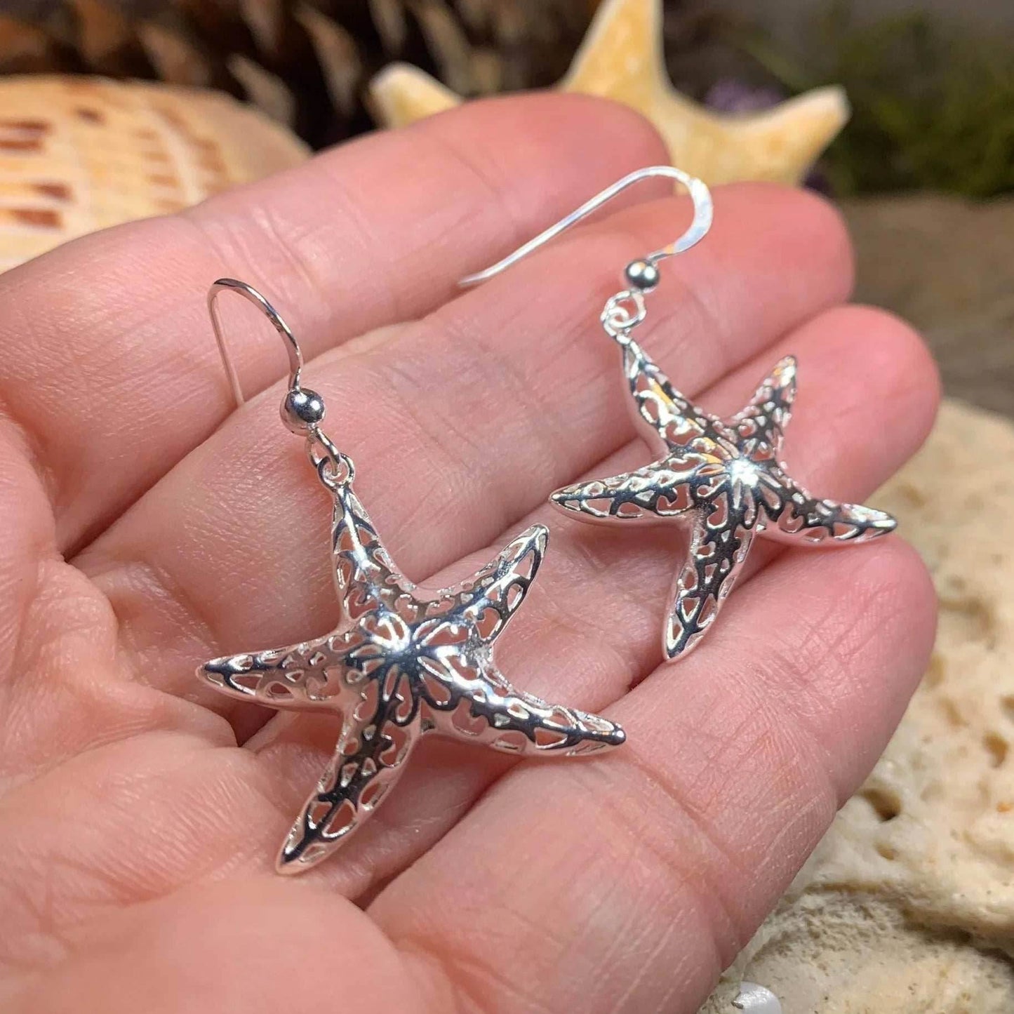 Cassie Starfish Earrings - 