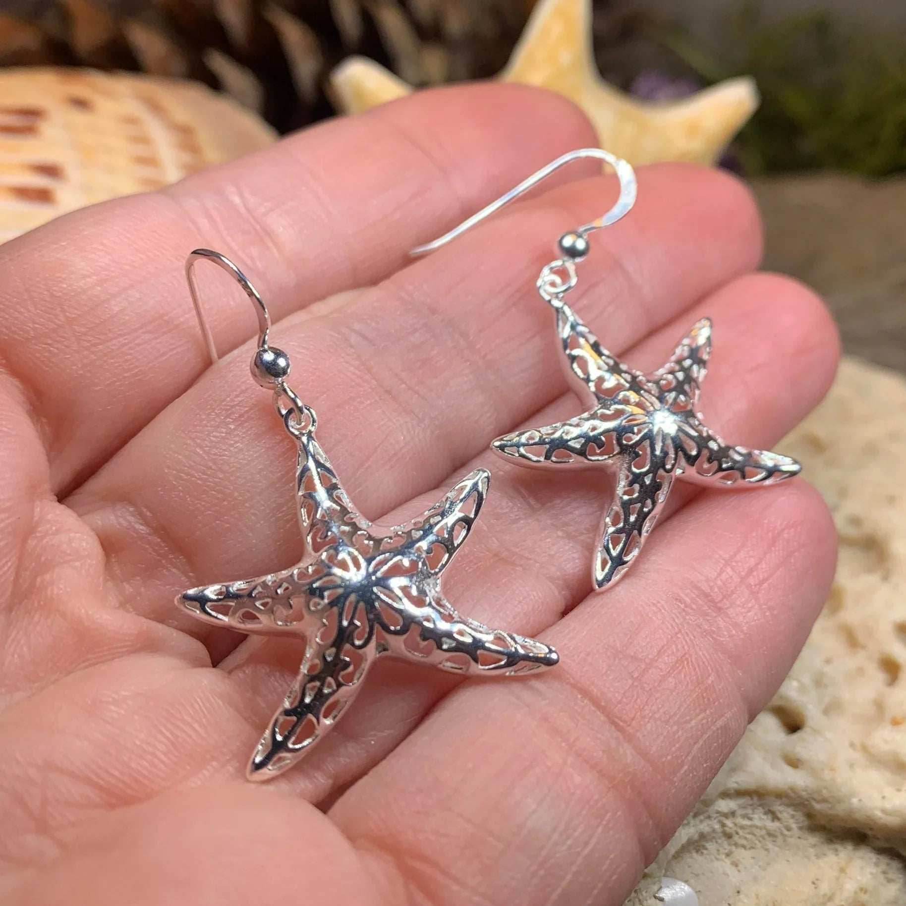 Cassie Starfish Earrings - 