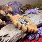 Weirwood Irish Oak Tree of Life Necklace - 