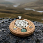 Iroko Forest Wolf Necklace