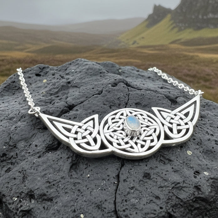 Glorious Celtic Wheel of Life Necklace