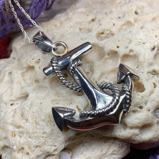 Pittenweem Anchor Necklace - 18