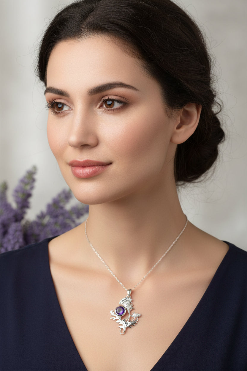 Cairn Ross Thistle Necklace