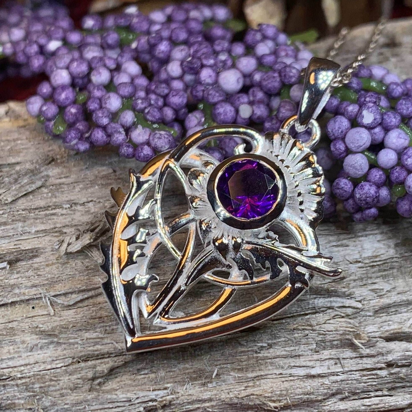 Cairn Sabie Thistle Necklace - 18