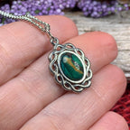 Margie Celtic Heathergems Necklace