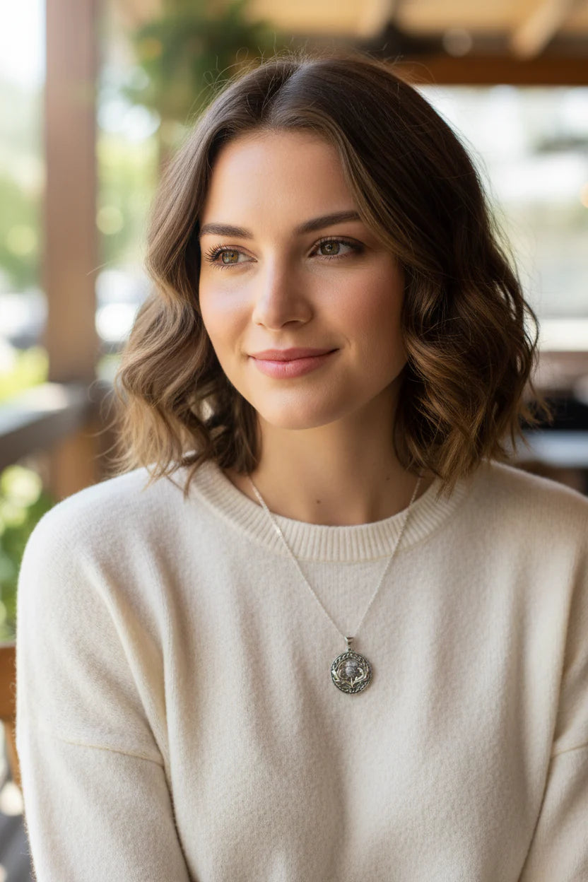 Ainsley Thistle Necklace