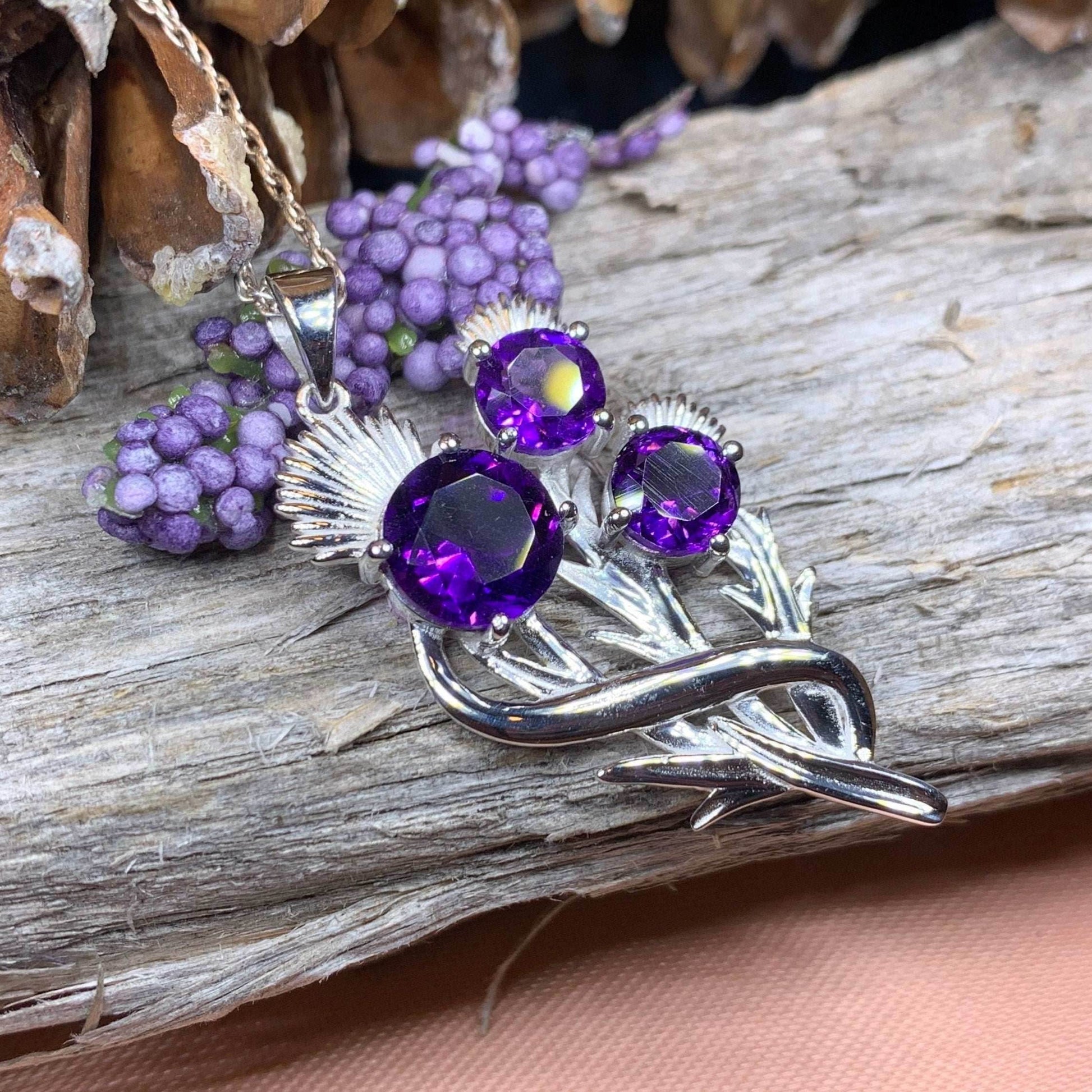 Cairn Croy Thistle Necklace - 18