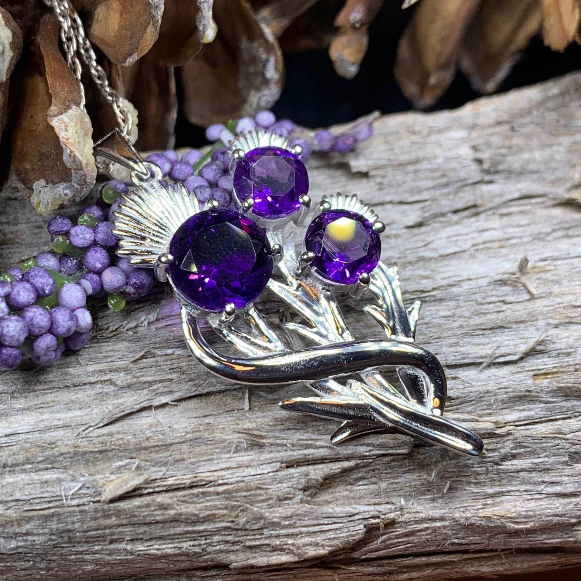 Cairn Croy Thistle Necklace - 18