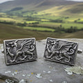 Aeron Welsh Dragon Cuff Links