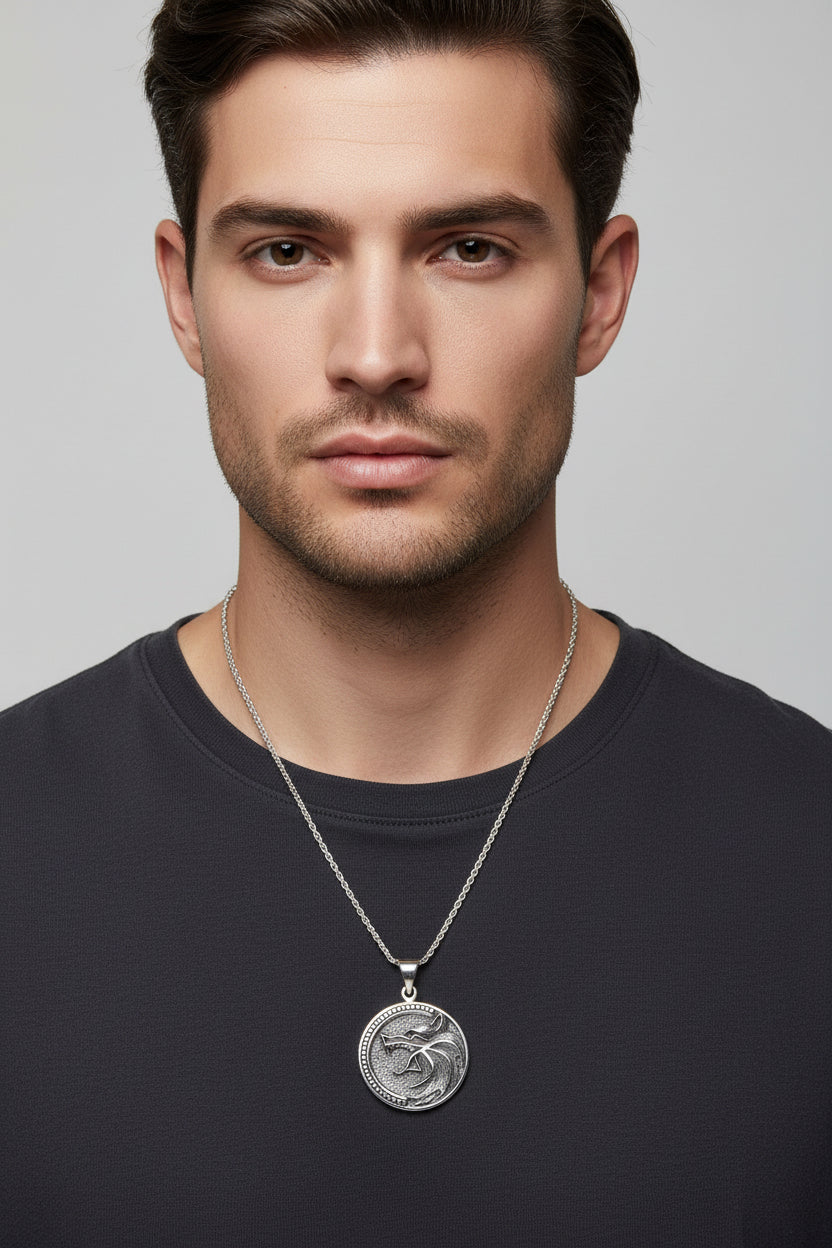 Gundolf Wolf Necklace