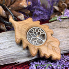 Weirwood Irish Oak Tree of Life Necklace - 