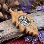 Weirwood Irish Oak Tree of Life Necklace - 