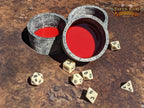 Dice Cup/Dice Bowl/Coaster-Fate's End Collection - Black / Small