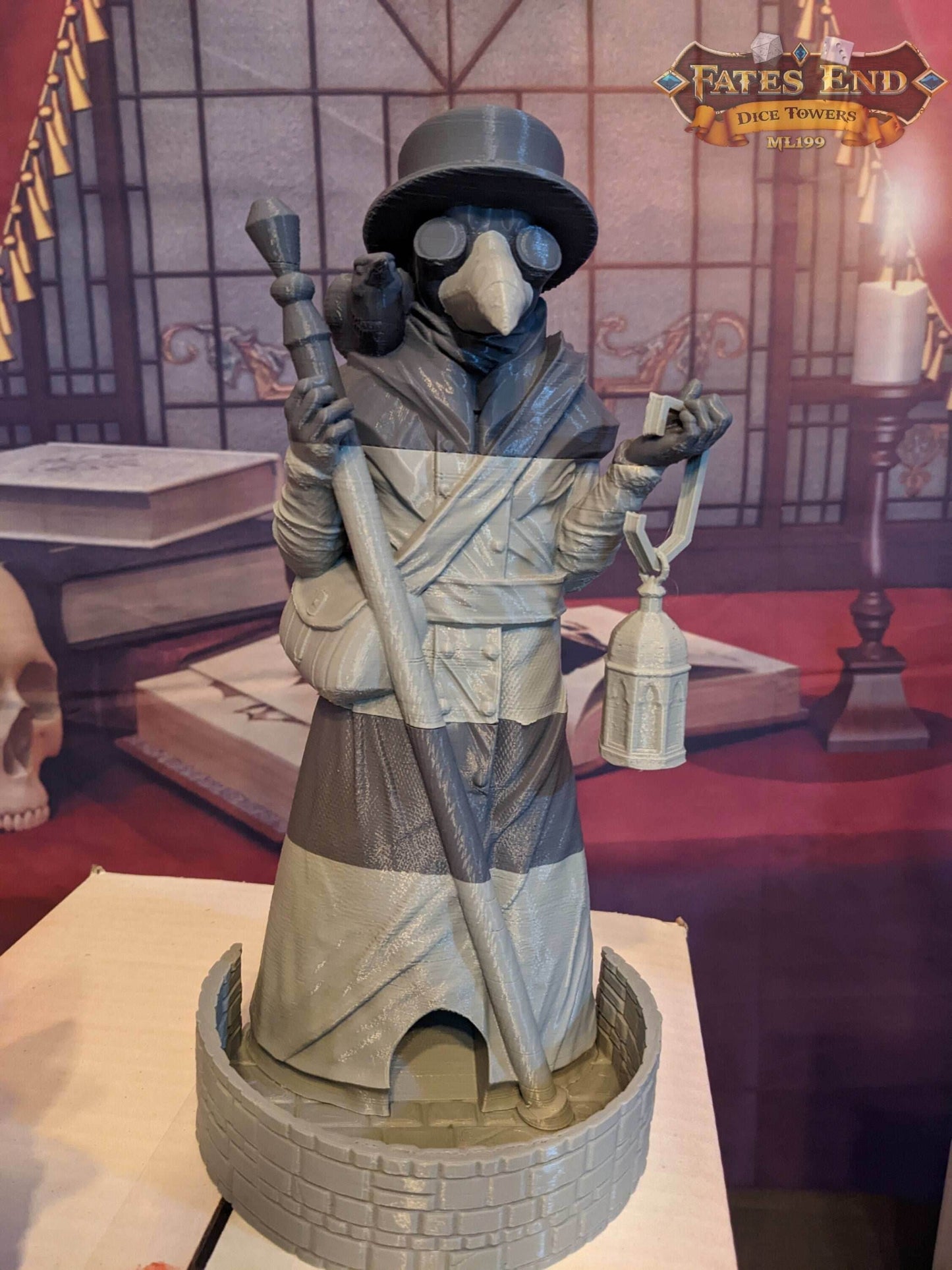 Gothic Horror Mystery Loot Box - Dice Towers and Dice Jails/Prisons/Vaults - Hand Painted and Non-Hand Painted Options- DnD D&D RPG Cosplay - Hand Painted Items