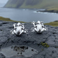 Shayla Frog Post Earrings