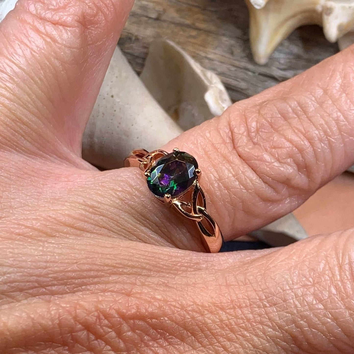 Scottish Twilight Celtic Ring - 4 / Silver