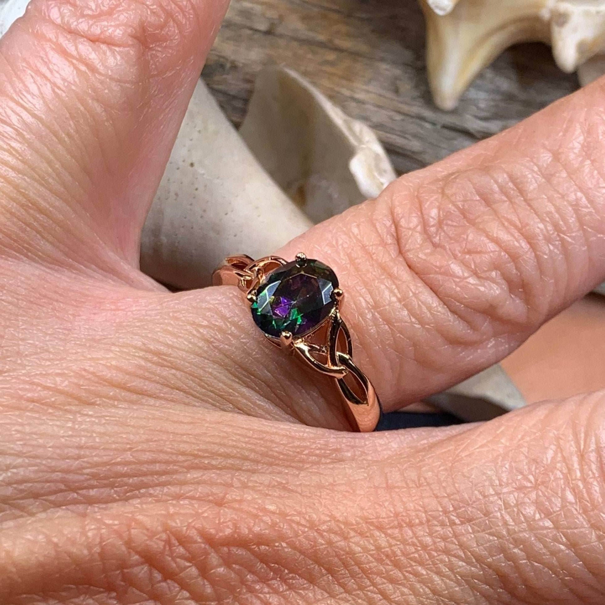 Scottish Twilight Celtic Ring - 4 / Silver