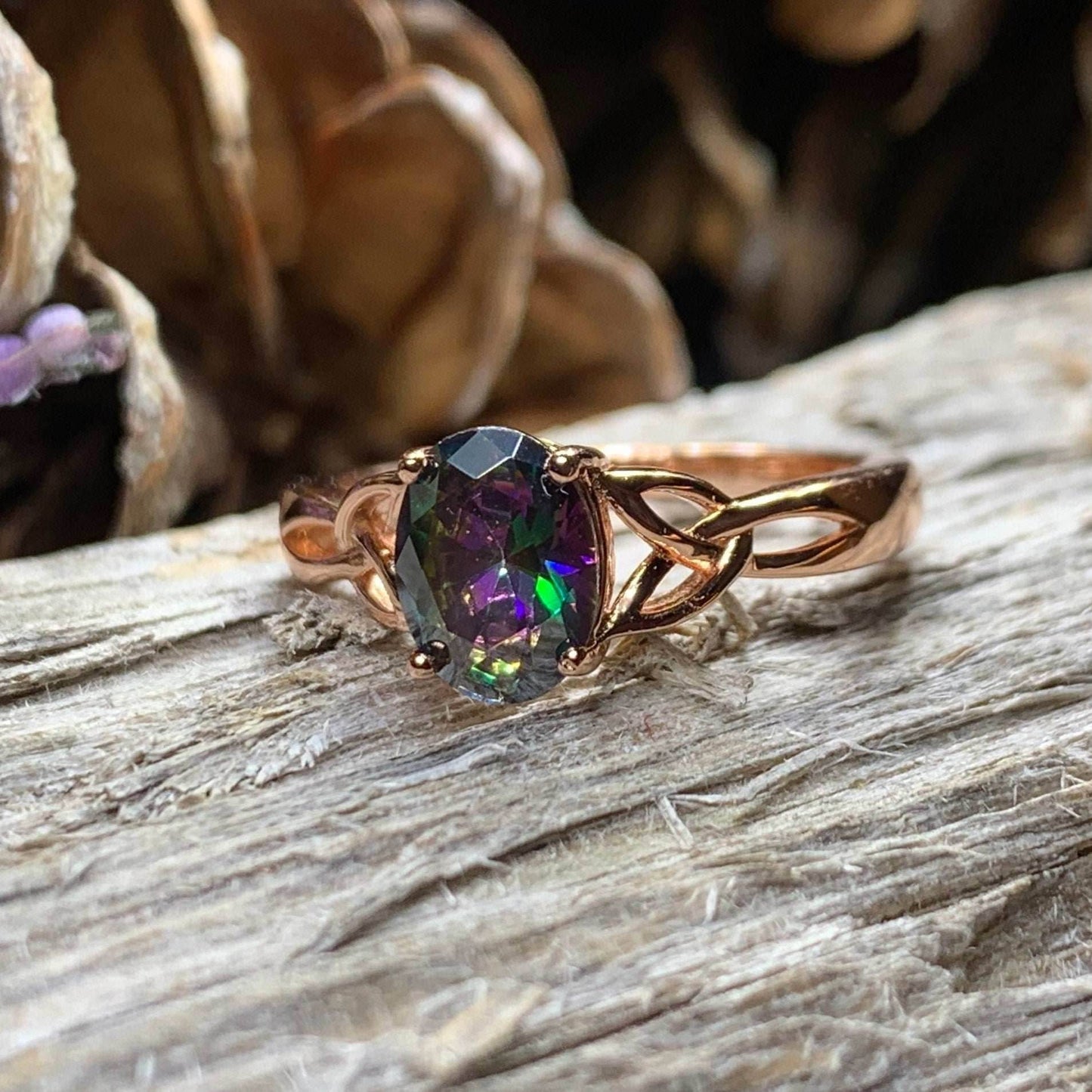 Scottish Twilight Celtic Ring - 4 / Silver