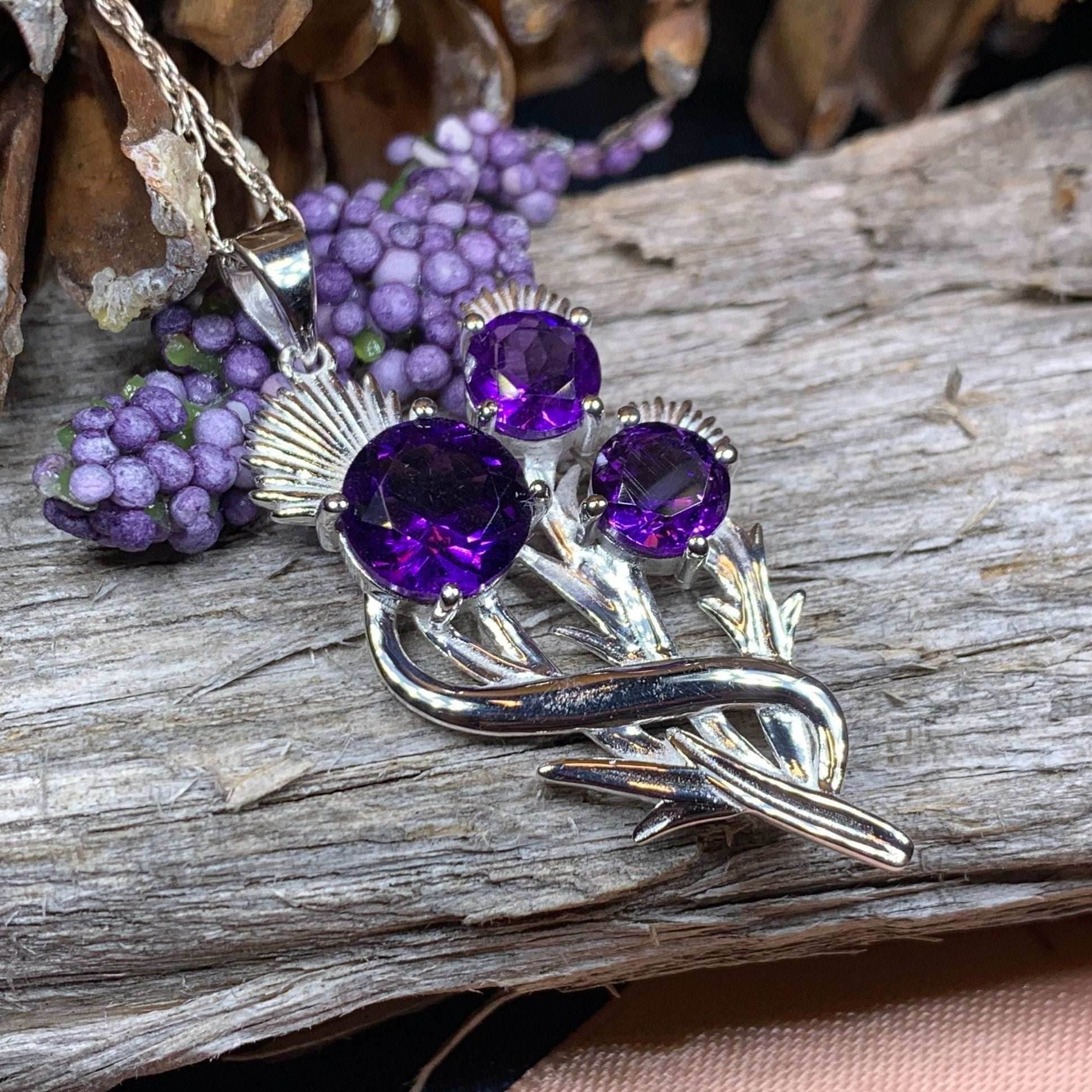 Cairn Croy Thistle Necklace - 18